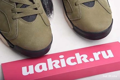 OLIVE HighQuality MEDIUM 6 AIR CN1084- TRAVIS JORDAN 681 SCOTT 4740 - 0821
